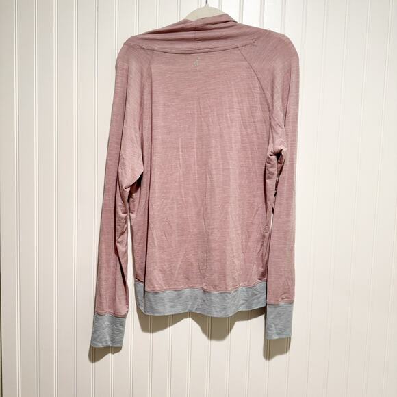 Dagsmejan Nattwarm Sleep Tech Long Sleeve Cowl Neck Top Dusty Pink Size XL - Picture 7 of 7